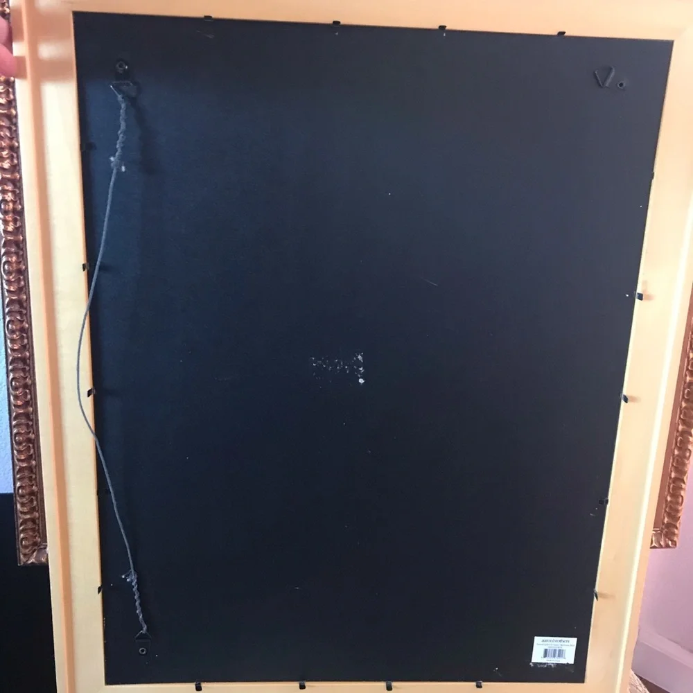 Original acrylic painting on canvas board in frame